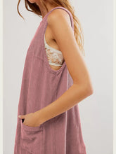 Load image into Gallery viewer, Mandy Round Neck Wide Strap Mini Dress with Pockets
