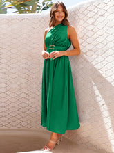 Load image into Gallery viewer, Single Shoulder Midi Dress
