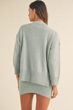 Load image into Gallery viewer, MABLE 3 Pieces Sweater Set with Crop Cami, Mini Skirt, Cardigan
