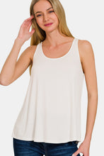 Load image into Gallery viewer, Zenana Round Neck Flowy Hem Tank
