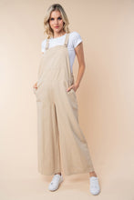 Load image into Gallery viewer, White Birch Sleeveless Wide Leg Jumpsuit
