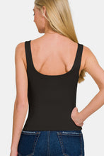 Load image into Gallery viewer, Zenana Double Layer Round Neck Tank
