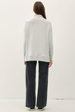 Load image into Gallery viewer, Be Cool Side Slit Mock Neck Long Sleeve Tunic Top
