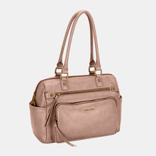 Load image into Gallery viewer, David Jones Zipper PU Leather Handbag

