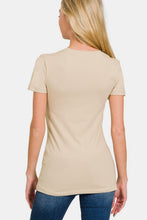Load image into Gallery viewer, Zenana Crew Neck Short Sleeve T-Shirt
