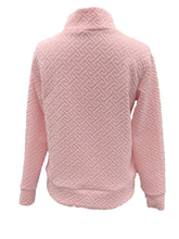 Load image into Gallery viewer, Textured Dropped Shoulder Long Sleeve Sweatshirt
