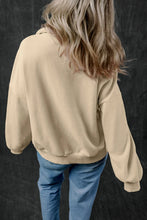 Load image into Gallery viewer, Half Zip Long Sleeve Sweatshirt
