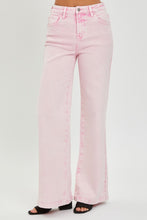 Load image into Gallery viewer, RISEN Full Size High Rise Tummy Control Wide Leg Jeans
