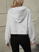 Load image into Gallery viewer, Mandy Half Zip Long Sleeve Sweatshirt
