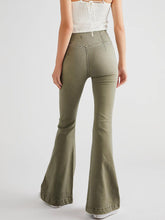 Load image into Gallery viewer, Asymmetric Waist Flare Jeans
