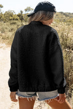 Load image into Gallery viewer, Baseball Collar Floral Quilted Jacket
