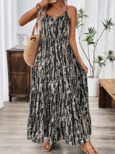 Load image into Gallery viewer, Printed Scoop Neck Maxi Cami Dress
