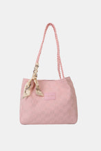 Load image into Gallery viewer, Braided Strap Polyester Tote Bag
