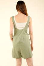 Load image into Gallery viewer, VERY J Adjustable Waist Suspender Overalls with Pockets
