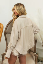 Load image into Gallery viewer, BiBi Washed Thumbhole Cuff Sweatshirt
