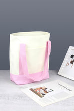 Load image into Gallery viewer, Zenana Eco-Friendly Reusable Canvas Tote Bag

