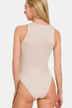 Load image into Gallery viewer, Zenana Round Neck Sleeveless Padded Bodysuit
