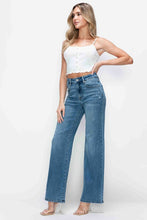 Load image into Gallery viewer, bytos Full Size High Rise Wide Leg Jeans with Pockets
