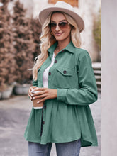 Load image into Gallery viewer, Mandy Collared Neck Long Sleeve Shirt
