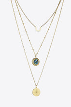 Load image into Gallery viewer, Triple-Layered Stainless Steel Necklace
