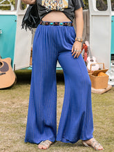Load image into Gallery viewer, Plus Size Striped Wide-Leg Pants
