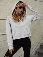 Load image into Gallery viewer, Mandy Half Zip Long Sleeve Sweatshirt
