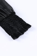 Load image into Gallery viewer, Square Neck Smocked Ruffle Hem Dress

