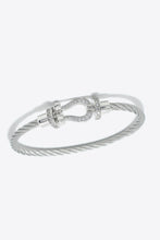 Load image into Gallery viewer, Men Rhinestone Cable Bracelet
