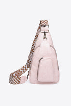 Load image into Gallery viewer, Take A Trip PU Leather Sling Bag
