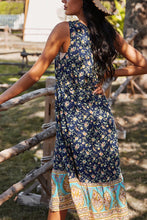 Load image into Gallery viewer, Floral Boho Mixed Print Dress
