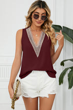 Load image into Gallery viewer, V-Neck Wide Strap Tank
