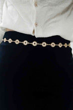 Load image into Gallery viewer, Rhinestone Decor Zinc Alloy Belt
