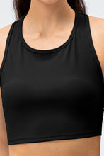 Load image into Gallery viewer, Ribbed Cropped Yoga Racerback Tank Top
