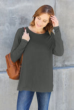 Load image into Gallery viewer, Basic Bae Full Size Round Neck Dropped Shoulder T-Shirt
