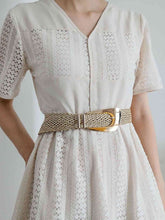 Load image into Gallery viewer, Irregular Buckle Braid Belt
