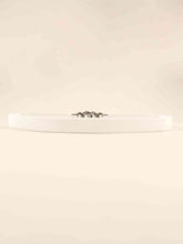 Load image into Gallery viewer, Zinc Alloy Buckle Elastic PU Belt
