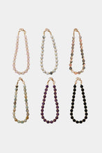 Load image into Gallery viewer, Beaded Natural Stone Key Chain
