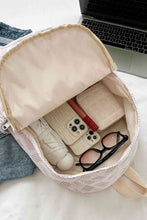 Load image into Gallery viewer, Printed Polyester Large Backpack (Fluffy Ball Included)
