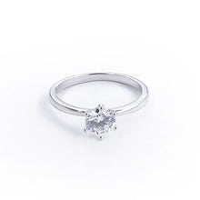 Load image into Gallery viewer, 2 Piece Zircon 925 Sterling Silver Ring
