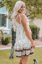 Load image into Gallery viewer, Floral Button Front Ruffled Babydoll Dress
