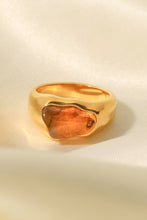 Load image into Gallery viewer, Inlaid Natural Stone Stainless Steel Ring
