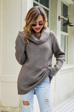 Load image into Gallery viewer, Cowl Neck Raglan Sleeve Sweater
