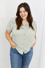 Load image into Gallery viewer, HEYSON Sweet Talk Full Size Short Sleeve Top
