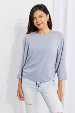 Load image into Gallery viewer, Andree by Unit Full Size Needless to Say Dolman Sleeve Top
