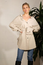 Load image into Gallery viewer, LINEN SHIRTS DRESS WITH BELT POCKET
