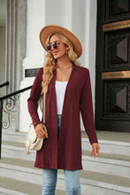 Load image into Gallery viewer, Long Sleeve Open Front Cardigan
