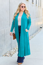 Load image into Gallery viewer, Basic Bae Full Size Open Front Long Sleeve Cover Up
