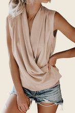 Load image into Gallery viewer, Enchanting Satin Drape Tank Top
