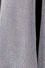 Load image into Gallery viewer, Contrast Ribbed Round Neck Long Sleeve Dress
