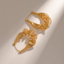 Load image into Gallery viewer, 18K Gold-Plated Stainless Steel Earrings
